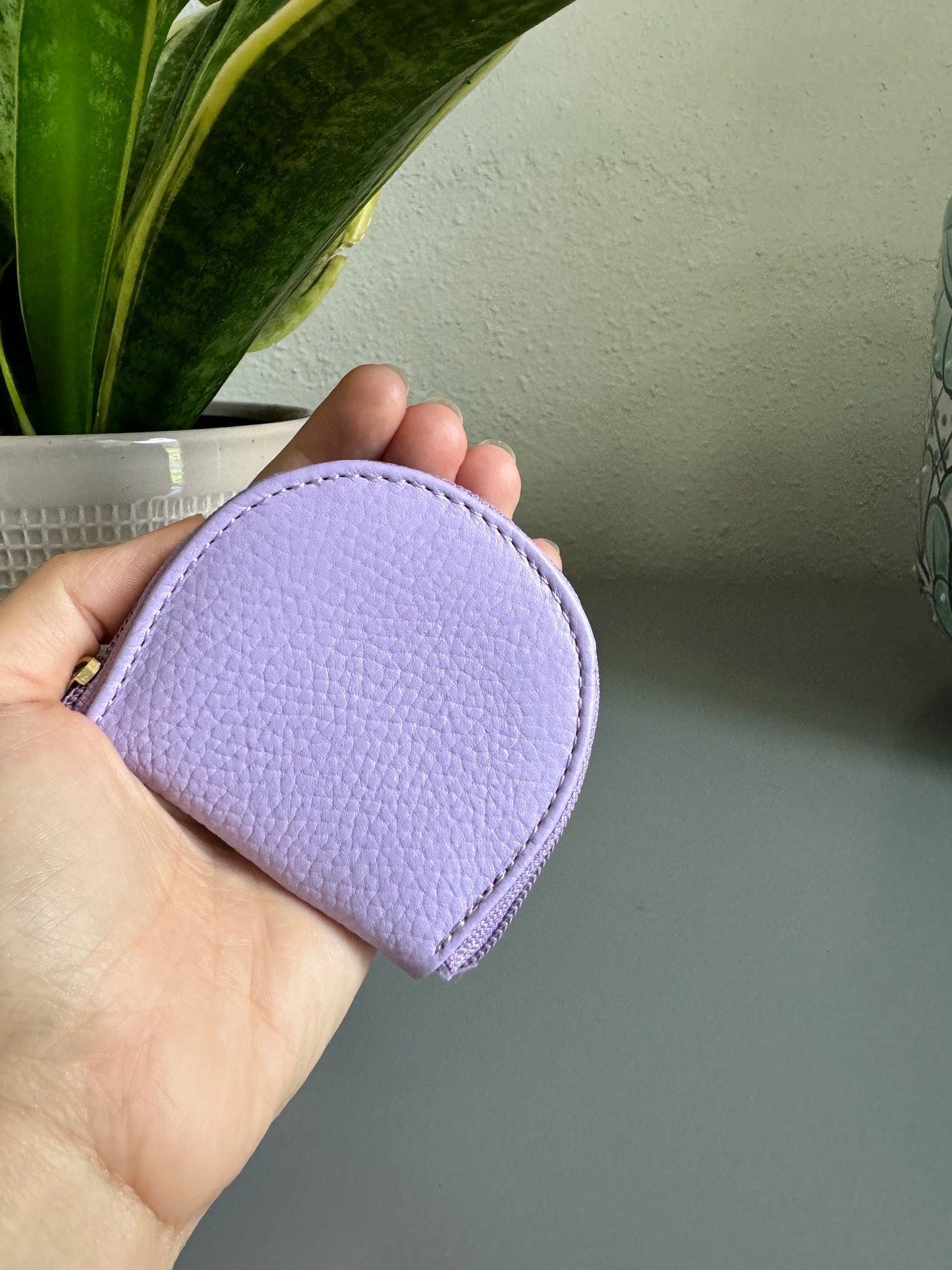 Coin Pouch Keychain, Hand Tooled Genuine Leather Wallet, Handmade Red Leather Pouch