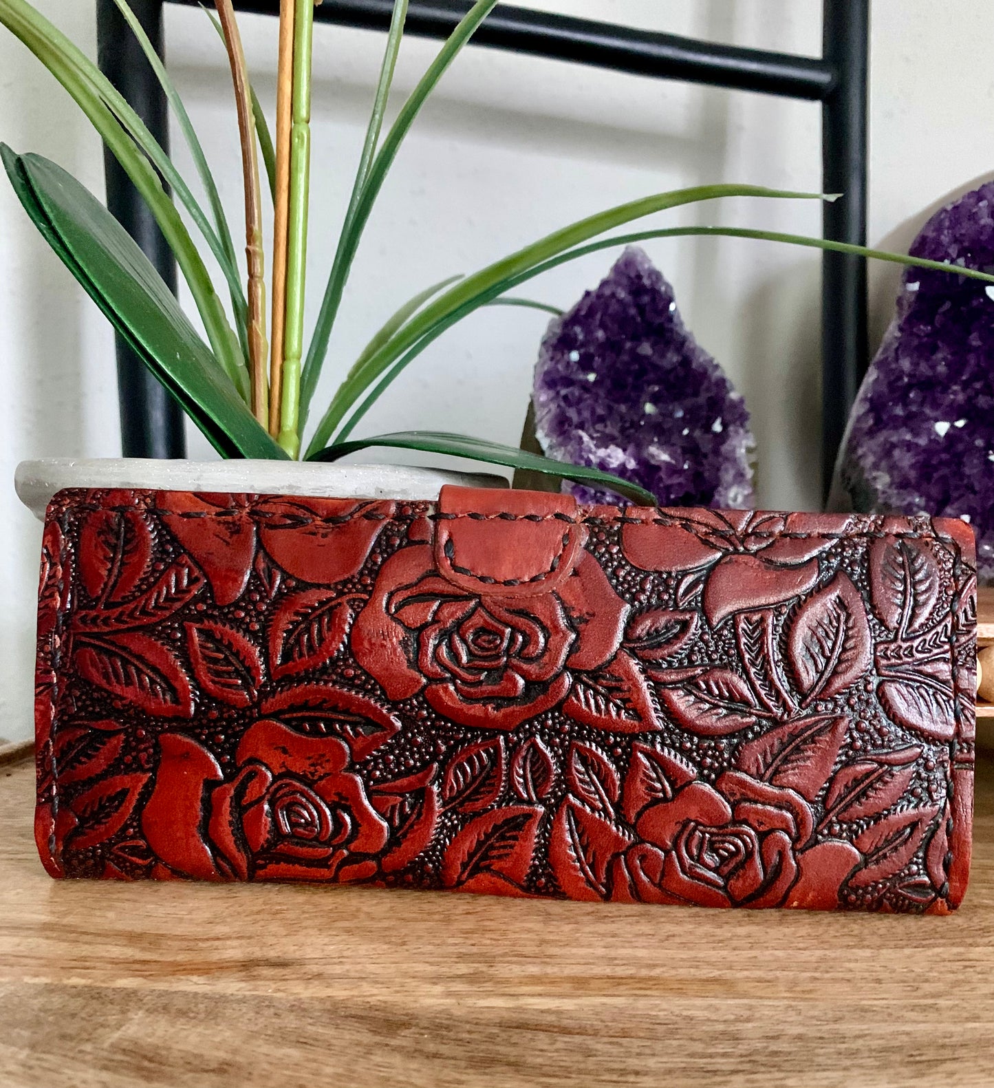 Hand Tooled Leather Wallets