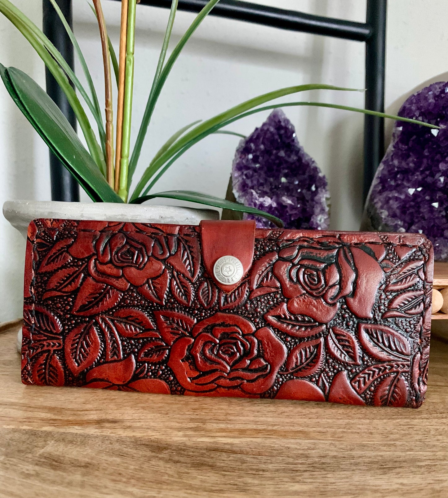 Hand Tooled Leather Wallets