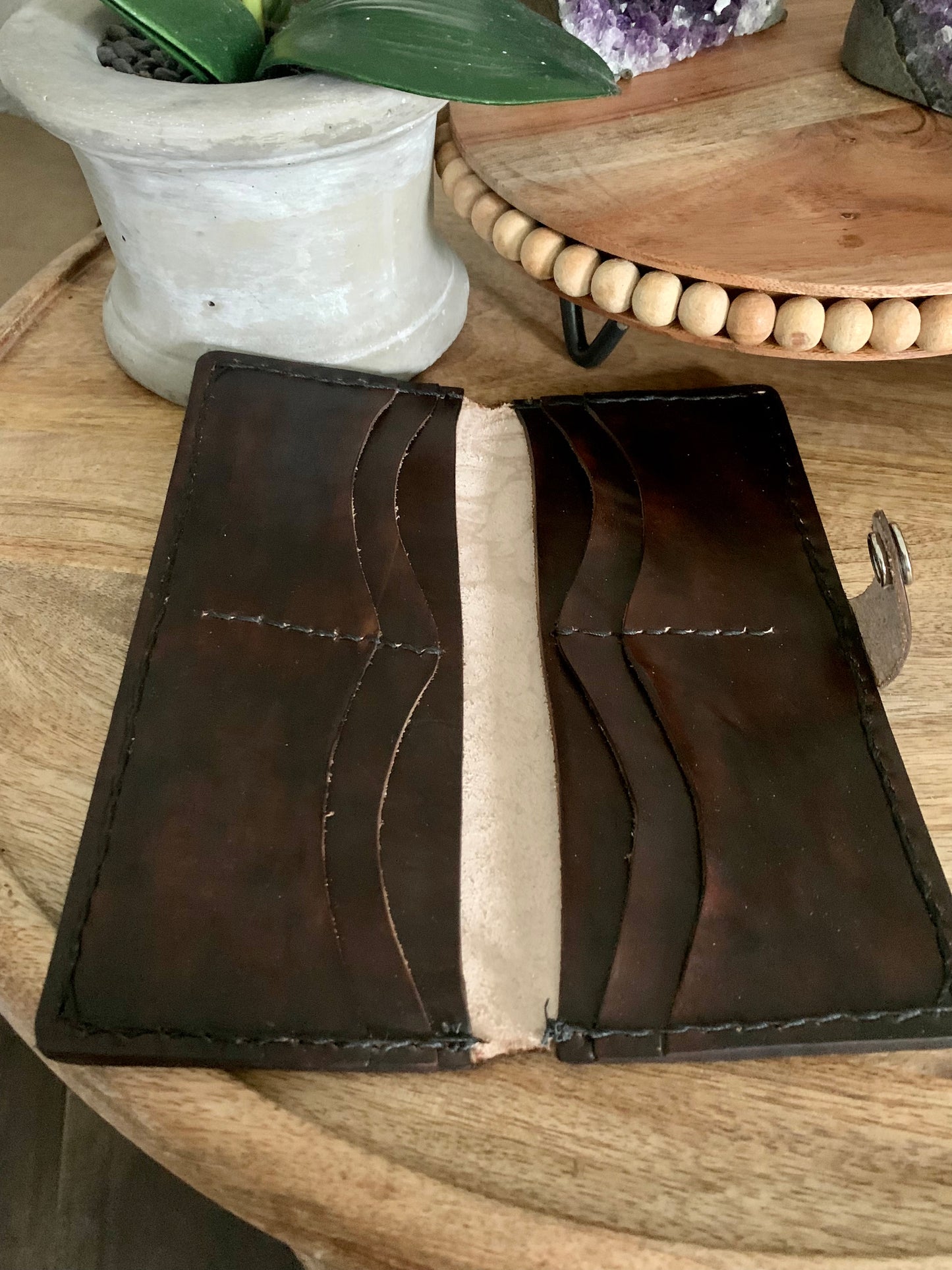 Hand Tooled Leather Wallets